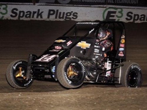Tony Stewart will be looking for his third overall victory in January's Chili Bowl Nationals in Tulsa, OK.  Photo courtesy Tony Stewart Racing