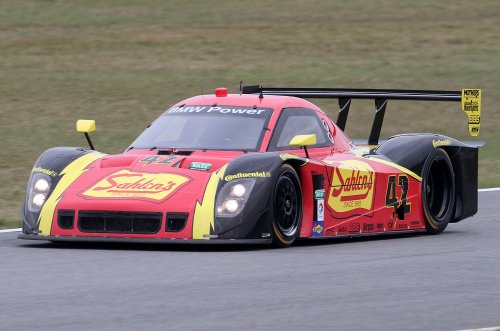 Dane Cameron topped the speed charts at Daytona International Speedway in the Team Sahlen BMW Riley on Saturday in the Grand-Am "Roar Before The 24".  Photo courtesy Grand-Am