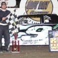 Brian Morgan topped a stout 25 car field Friday night at East Bay Raceway Park in Tampa, FL to score his first career victory at the famed “Clay By The […]