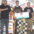Danny Martin, Jr. swept into the lead from the start of the Eagle Jet Top Gun Sprint feature, and would lead wire-to-wire to score the victory at East Bay Raceway […]