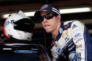 Brad Keselowski goes into the next two races facing the same challenge he did at Talladgea - he must win to continue forward in the Chase for the Sprint Cup.  Photo by Jared C. Tilton/Getty Images