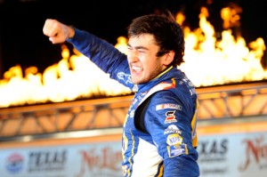 Chase Elliott hopes to join his father Bill as a winner at Indianapolis Motor Speedway with a victory in Saturday's NASCAR Nationwide Series race.  Photo by Jared C. Tilton/Getty Images
