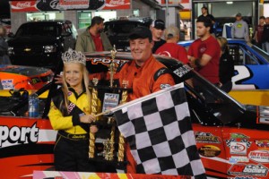 Randy Porter scored his third straight Southeast Super Truck Series victory Friday night at Anderson Motor Speedway.  Photo by Christy Kelley