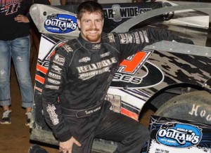 Former World of Outlaws Late Model Series regular Austin Hubbard led every lap en route to his third career series victory Friday night at Potomac Speedway.  Photo by Teal Beard/WRT Speedwerx