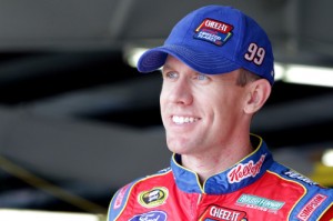 Joe Gibbs Racing announced that Carl Edwards will drive a fourth entry for the team beginning in 2015.  Photo by Jerry Markland/Getty Images