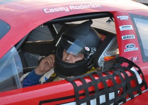 Casey Roderick topped the scoring pylon in the final practice for Saturday night's World Crown 300 at Gresham Motorsports Park.  Photo by Brandon Reed