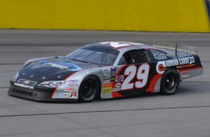 Jeff Choquette led Thursday's opening practice session for this weekend's World Crown 300 at Gresham Motorsports Park with a lap at 113.66 mph.  Photo by Brandon Reed