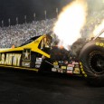 BROWNSBURG, IN – Tony Schumacher raced to the Top Fuel qualifying lead Friday at the 60th annual Chevrolet Performance U.S. Nationals, the world’s most prestigious drag race. Del Worsham (Funny […]
