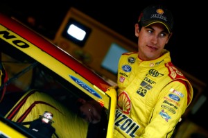 Joey Logano will battle for his first NASCAR Sprint Cup Series championship Sunday at Homestead-Miami Speedway.  Photo by Jeff Zelevansky/NASCAR via Getty Images
