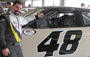 Sean Corr led the overall speed charts in Saturday's open test for the ARCA Racing Series at Daytona International Speedway.  Photo courtesy ARCA Media