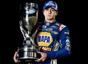 Chase Elliott will set out to defend his NASCAR Xfinity Series championship at the series season opening event Saturday afternoon at Daytona International Speedway.  Photo by Jared C. Tilton/NASCAR via Getty Images