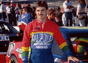 Jeff Gordon made his first career NASCAR Cup race in the Hooters 500 at the Atlanta Motor Speedway on November 15, 1992.  Photo by ISC Images & Archives via Getty Images
