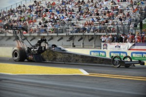 Shawn Langdon led Top Fuel qualifying on Saturday for the NHRA Gatornationals in Gainesville, FL. Photo courtesy NHRA Media