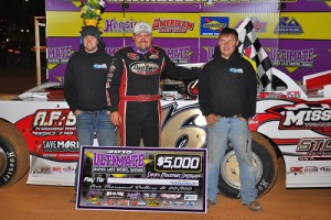 Randy Weaver topped the field at Smoky Mountain Speedway to pick up the Ultimate Super Late Model Series victory Saturday night. Photo courtesy USLMS Media