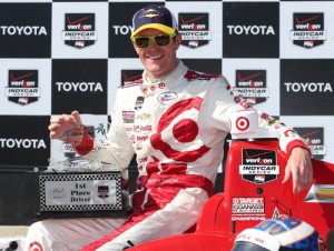 Scott Dixon scored the victory in Sunday's Grand Prix of Long Beach for the Verizon IndyCar Series.  Photo by Chris Jones