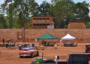 After sitting quiet and grown over for 44 years, the Banks County Speedway returned to play host to a racing reunion on Saturday, with former drivers and cars in attendance.  Photo by Brandon Reed