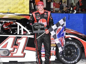 Brayton Haws picked up his second straight CARS Racing Tour Late Model Stock win at Hickory Motor Speedway Saturday night.  Photo by Sherri & Nick Stearns
