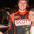 Hunter Robbins held off all comers Saturday night to score the Pro Late Model feature victory at Montgomery Motor Speedway in Montgomery, AL. R.S. Senter set the early pace, as […]