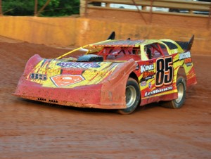 Steve "Hot Rod" LaMance, seen here from earlier action, won Saturday night's FASTRAK Racing Series Stephen Wragg Memorial at Toccoa Raceway.  Photo by DTGW Productions / CW Photography