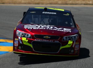 Jeff Gordon looks to add one more victory to his Sonoma Raceway win total in Sunday's NASCAR Sprint Cup Series event.  Photo by Tom Pennington/Getty Images