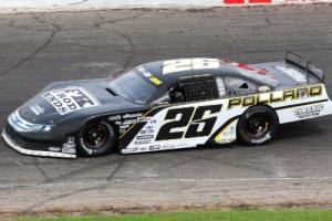 Bubba Pollard, seen here from earlier action, scored his second straight Southern Super Series victory Saturday night with a win at Mobile International Speedway.  Photo courtesy Bubba Pollard Racing