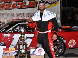 Kres VanDyke captured his sixth NASCAR Whelen All-American Series Late Model Stock Car victory of the season Friday night at Kingsport Speedway.  Photo by Randall Perry