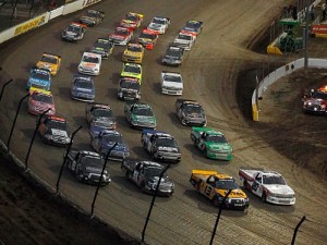 The NASCAR Camping World Truck Series will make its third visit to Eldora Speedway for the Mudsummer Classic on Wednesday night.  Photo by Brian Lawdermilk/NASCAR via Getty Images