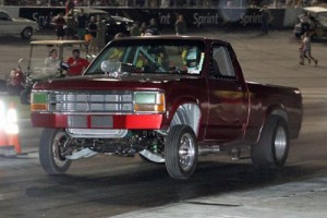 Atlanta Motor Speedway wrapped up its ninth year of Friday Night Drags action last week on the track's pit road drag strip. Photo by Tom Francisco/Speedpics.net