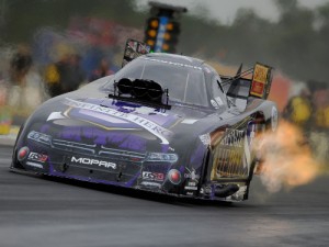 "Fast Jack" Beckman put down the fastest Funny Car pass in NHRA history in Saturday's NHRA Lucas Oil Nationals qualifying at Brainerd International Raceway. Photo courtesy NHRA Media