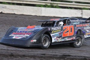 Kevin Sitton scored his ninth NeSmith Chevrolet Weekly Racing Series win of the season on Saturday night at Battleground Race Park.  Photo by Ron Skinner