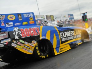 Matt Hagen goes into Sunday's NHRA Midwest Nationals as the top qualifyer in Funny Car with the fastest speed in category history. Photo courtesy NHRA Media