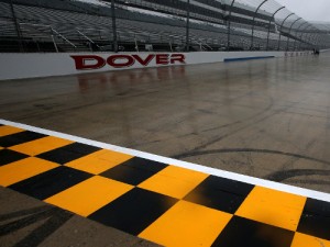 Rain washed out all on-track activities on Friday at Dover International Speedway, including NASCAR Sprint Cup Series qualifying.  With the field set by points, Matt Kenseth will start Sunday's race on the pole.  Photo by Sean Gardner/NASCAR via Getty Images
