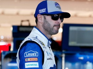 Jimmie Johnson says he is excited that Hendrick Motorsports signed 18-year-old William Byron to a contract to race for the organization in the NASCAR Xfinity Series beginning in 2017. Photo by Christian Petersen/Getty Images
