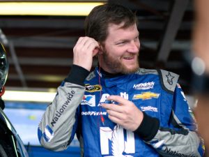 Dale Earnhardt, Jr. will miss Sunday's NASCAR Sprint Cup Series race at New Hampshire after suffering concussion-like symptoms. Photo by Jared C. Tilton/Getty Images