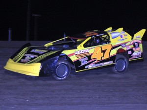 Shannon Lee drove to victory on Saturday night at LA 36 Speedway in Lacombe, LA, giving him the lead in the NeSmith Chevrolet Weekly Racing Series point standings.  Photo: NeSmith Media