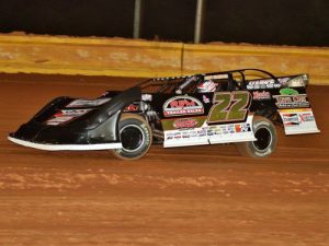 Chris Ferguson scored the Ultimate Super Late Model Series victory Friday night at Travelers Rest Speedway.  Photo: USLMS Media