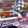 Michael Page of Douglasville, GA earned $2,500 for 13 minutes of work Saturday night by going wire-to-wire in the 50-lap caution-free NeSmith Chevrolet Dirt Late Model Series main event at […]