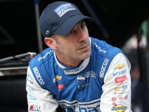 Tony Kanaan led Friday's Carb Day practice for Sunday's Indianapolis 500. Photo by Chris Jones