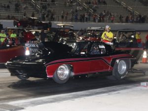Billy Clevenger drove to his first Super Pro division victory at last week's Friday Night Drags at Atlanta Motor Speedway.  Photo by Tom Francisco/Speedpics.net
