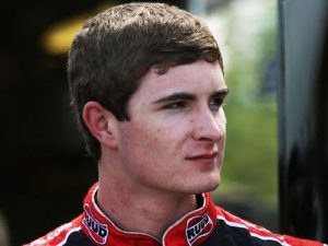 Spencer Davis will compete in seven ARCA Racing Series events for Venturini Motorsports this year, beginning in May at Talladega Superspeedway.  Photo by Adam Glanzman/NASCAR via Getty Images