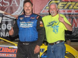 Clint Smith won both the Super Late Model and Limited Late Model features Saturday night at Senoia Raceway.  Photo by Francis Hauke/22fstops.com