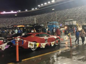 Rain has postponed the NASCAR Sprint Cup Series race at Bristol Motor Speedway to 1 pm Sunday afternoon. Photo by Pete McCole