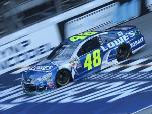Jimmie Johnson hopes a strong run on Sunday at Michigan International Speedway could help energize his team leading into the Chase.  Photo by Jerry Markland/Getty Images