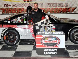 Ronnie McCarty scored his fourth Late Model Stock victory of the season Friday night at Kingsport Speedway.  Photo: Kingsport Speedway Media