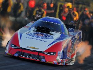 Robert Hight was fastest in Friday's Funny Car qualifying for the NHRA Mello Yello Drag Racing Series Midwest Nationals at Gateway Motorsports Park.  Photo: NHRA Media