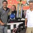 Jessica Dana, a Washington State racer making her first start at Virginia’s South Boston Speedway, passed Trey Crews with one lap to go to capture a 25-lap Limited Sportsman Division […]