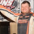 Kenny Collins held off all comers to add to his Limited Late Model win total on Saturday night at Georgia’s Hartwell Speedway. Collins, a native of Colbert, Georgia, started the […]