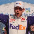 Denny Hamlin didn’t tap-dance around the tap that helped him to a much-needed victory at Kyle Larson’s expense in Sunday’s NASCAR Cup Series race at Kansas Speedway. On the final […]
