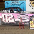 Keith Nosbish charged to the lead on lap seven in the Topless Late Model feature at East Bay Raceway Park in Tampa, FL Saturday night, and would go on to […]